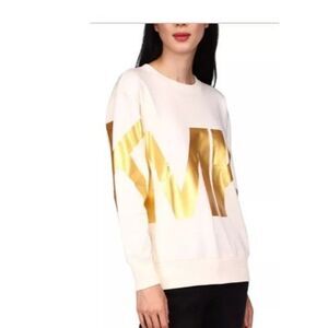 **SOLD**  MICHAEL MICHAEL Kors Logo Sweatshirt, Sz Med, NWT